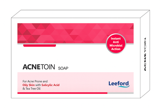 Oval Leeford Acnetoin Wash